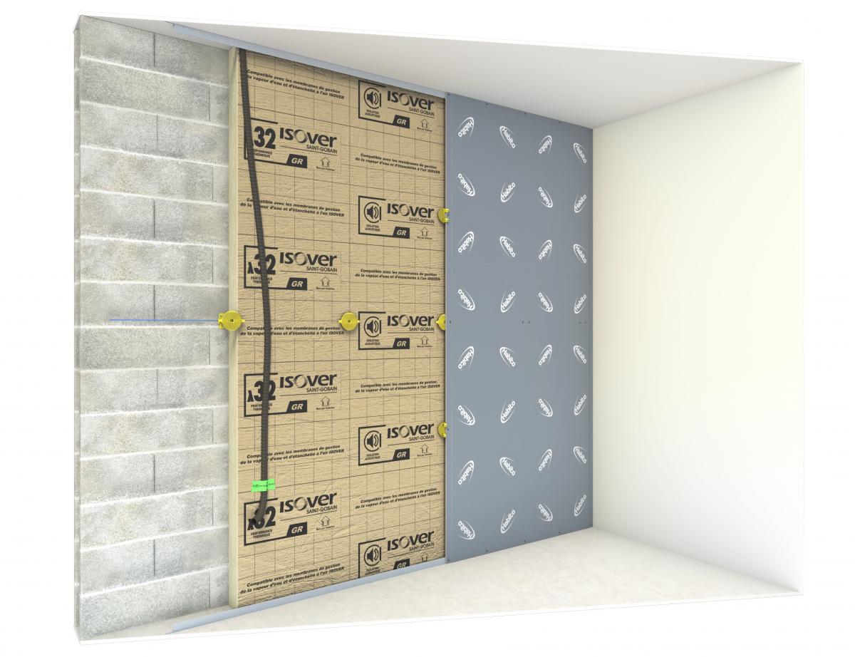 Quand le doublage de mur se passe de fourrures et de colle